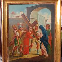 N.4 Dipinti della Passione di Cristo metà '800