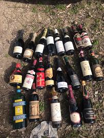 Bottiglie vino vintage. 21 bottiglie sigillate