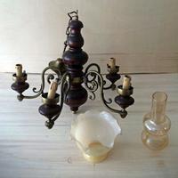 LAMPADARIO IN ARTE POVERA