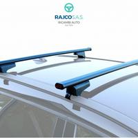 BARRE PORTATUTTO PORTAPACCHI DACIA DUSTER CON RAIL