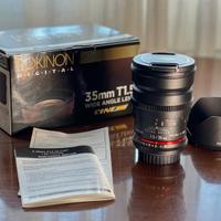 Rokinon 35mm T1.5 VDSLR Cine (Canon EF)