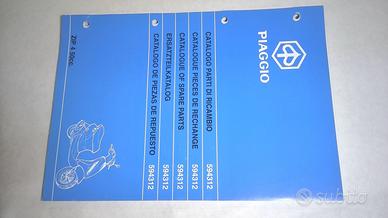 CATALOGO PARTI DI RICAMBIO ZIP 4 50 PIAGGIO 594312