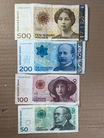 Lotto banconote norvegia