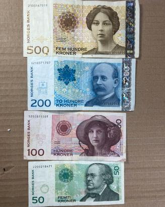 Lotto banconote norvegia