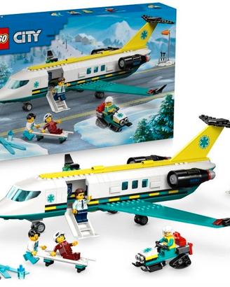 LEGO City Aereo ambulanza di emergenza 60465