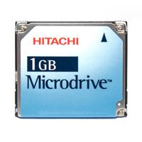 Compact Flash Hitachi 1GB Microdrive 