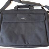 Borsa con tracolla per notebook, ETB, colore nero