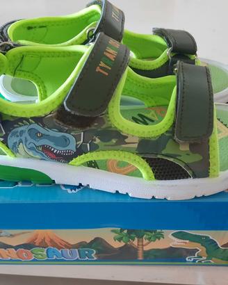 Sandaletti bambino T Rex n.29 con luci