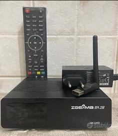 Decoder  Zgemma H9 2H 4k -SAT TERR- Linux Enigma2