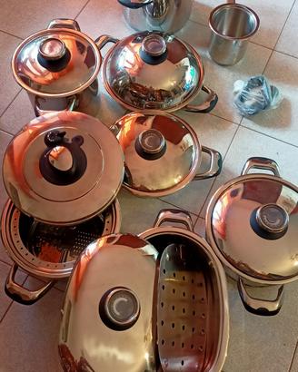 Servizio completo di batterie a induzione 