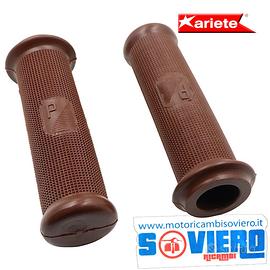 Manopole Marroni con logo Vespa 50 R L N Special 1