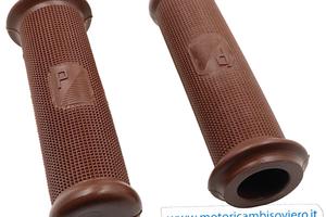 Manopole Marroni con logo Vespa 50 R L N Special 1