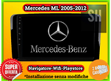NAVIGATORE tablet Mercedes ML 2005-2012 wifi GPS