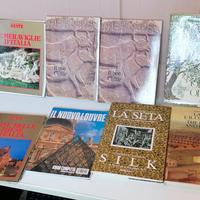Blocco libri anni 80 e inserti rivista Gente