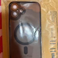 Cover iPhone 16 Plus Mag Safe Nera