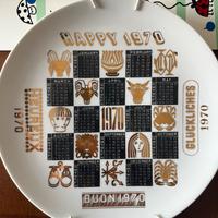 Piatto calendario Fornasetti