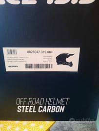 casco acerbis in carbonio taglia M