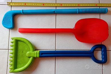 Giocattoli - Giochi - Pala, Rastrello e Mazza Golf