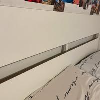 Letto una piazza e mezzo con materasso