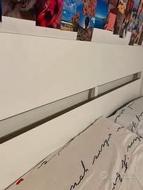 Letto una piazza e mezzo con materasso