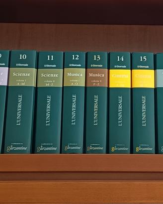 Enciclopedia l' universale le garzantine