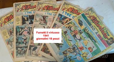 Fumetti il Vittorioso 1941 giornalini 18 pezzi