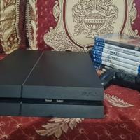 Ps4 500g+ 8 giochi + joypad