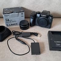 Panasonic Lumix G7 + 14mm f2.5 + Kit Video (Dummy