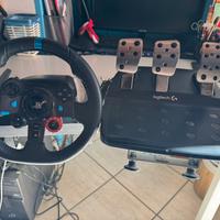 volante e pedali logitech gaming playstation
