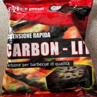 CARBON LITE Mattonelle di carbone vegetale per BBQ