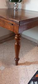 Tavolo puro legno allungabile fine 800