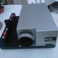 proiettore diapositive + schermo proiezione