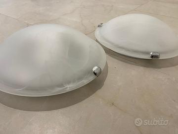 Lampade a muro aplique coppia