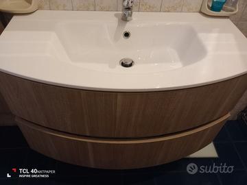 Lavandino completo e mobiletto da parete