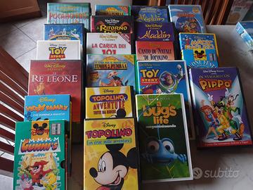 Videocassette Varie Disney Pixar e altre