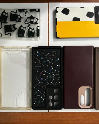 Lotto 7 cover Samsung Galaxy S22 Ultra (2 nuove)