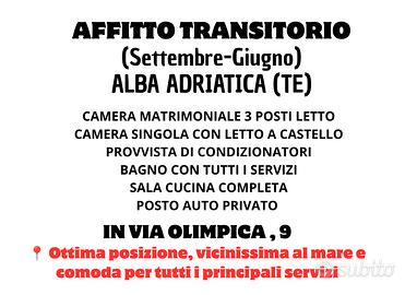 Bilocale Alba Adriatica Via Olimpica