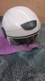 casco givi apribile bianco