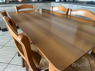 Tavolo allungabile + 6 sedie