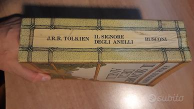 J.r.r. tolkien il signore degli anelli rusconi - Libri e Riviste In vendita  a Alessandria