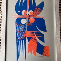 Osvaldo Brusati serigrafie su alluminio