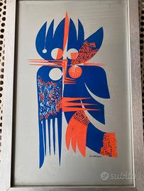 Osvaldo Brusati serigrafie su alluminio