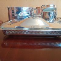 servizio tavola  in silver plate
