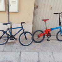 Bicicletta misura 20 uomo ragazzo bike mbt  strada