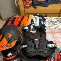 Casco / maglietta/ corpetto/ guanti/ tappo marmitt