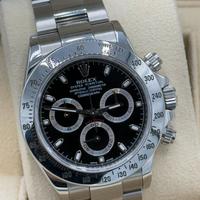 Rolex daytona 116520 black dial anno 2010