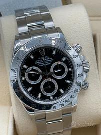 Rolex daytona 116520 black dial anno 2010