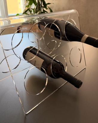 CARGO HIGHTECH Portabottiglie design in plexiglass