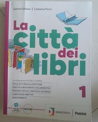 La Città dei Libri 1 -  Libro Italiano Prima media