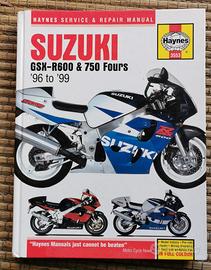 manuale officina moto Suzuki GSX-R600 e 750